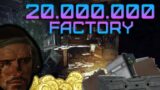 My 20 MILLION Factory Raid | Escape From Tarkov