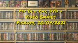 My Blu Ray, DVD & Video Games Pickups. April 17th 2021.
