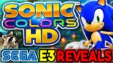 NEW Sonic Colors Ultimate Release Date CONFIRMED, 30th Anniversary Game Reveal At E3 2021, & More!