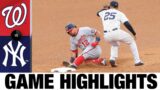 Nationals vs. Yankees Game Highlights (5/8/21) | MLB Highlights