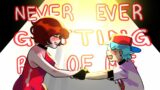 Never Ever Getting Rid Of Me | (gf x bf fnf) Friday Night Funkin’ (animatic) ((read desc.))