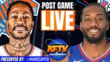 New York Knicks vs. Los Angeles Clippers Post Game Show | Highlights & LIVE Caller Reactions | 5.9
