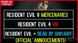 OFFICIAL Resident Evil + DBD Chapter. Resident Evil 4 VR. Resident Evil Village MERCENARIES + Demos.