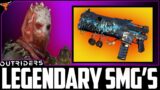 Outriders – All Three New Legendary Smg's – Legendary Showcase