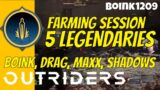 Outriders Demo – Come Play! Legendary and Shard Farming!