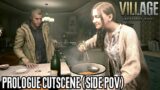 RESIDENT EVIL Village Cutscene in Third Person View Free Camera | The Winters House