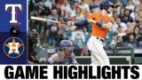 Rangers vs. Astros Game Highlights (5/14/21) | MLB Highlights
