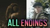 Resident Evil 8 Village – ALL ENDINGS – Ethan's Sacrifice + Secret Scene // Rose as a Teenager