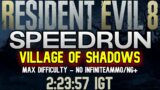 Resident Evil 8 Village Speedrun [Village of Shadows Difficulty] – 2:23:57