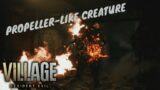 Resident Evil 8 Village Tutorial | Mini Boss Fight: Propeller Monster like Creature | Factory Boss