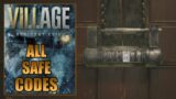 Resident Evil Village – All Safe Locker Codes & Locations