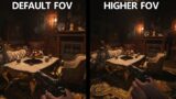Resident Evil Village – Higher FOV mod