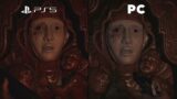 Resident Evil Village PC vs PS5 Gameplay Graphics Comparison