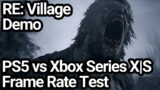 Resident Evil Village PS5 vs Xbox Series X|S Frame Rate Comparison (Gameplay Demo)