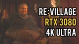 Resident Evil Village Ray Tracing Test – RTX 3080 @4K Ultra w/Commentary