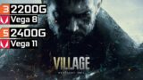 Resident Evil Village – Ryzen 3 2200G Vega 8 – Ryzen 5 2400G Vega 11
