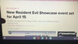 Resident Evil Village Showcase Scheduled For April 15