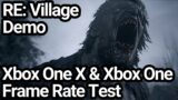 Resident Evil Village Xbox One X vs Xbox One S Frame Rate Comparison (Gameplay Demo)