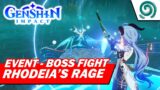 Rhodeia's Rage Boss Fight | Genshin Impact