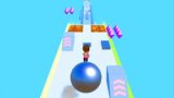 Roof Ball Run game all levels video game X2