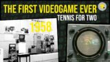 The First Videogame Ever – The story of TENNIS FOR TWO and William Higinbotham.