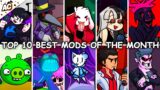 Top 10 Best Mods of The Month – Friday Night Funkin’ – FNF Mods Showcase