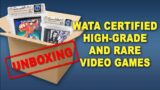 UNBOXING: WATA Graded Video Games – High-Grade & Rare Titles