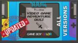 Video Game Adventure Quiz Answers 100% Score | UPDATED | ALL VERSIONS | QuizDiva