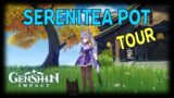 WELCOME TO MY HOUSE ~ My Serenitea Pot (Teapot) Tour [Genshin Impact]