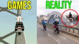 When you play video games too much, he lost his mind  | epic biker moments