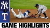 Yankees vs. Rangers Game Highlights (5/18/21) | MLB Highlights