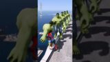 Spider Man/ Hulk / Super Man / Crazy Video Game GTA5 #038