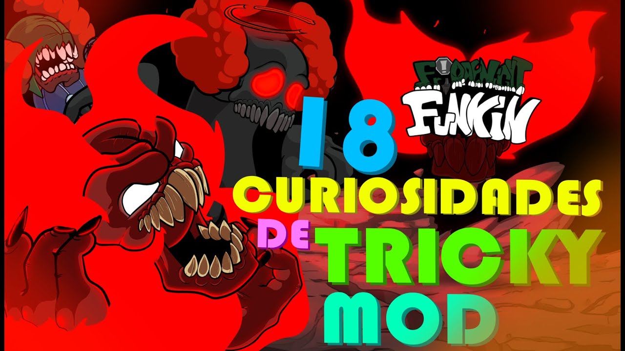 18 CURIOSIDADES sobre Vs TRICK MOD! Friday Night Funkin - FNF - Game videos