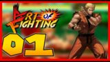 ART OF FIGHTING (SNES)  – Longplay – #1: Ryo Sakazaki – No Commentary – Full Game