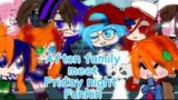 Afton family+Vanny,Glitch trap and Ennard meet FnF(Friday Night Funkin)/Gacha club