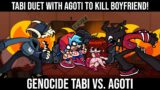 Agoti Comes and Duet With Tabi to Kill BF?! | Friday Night Funkin' TABI VS AGOTI