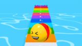 BALL RUN 2048 Game All Levels Walkthrough Games Level V42 – Rainbow Balls