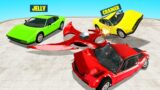 BLENDER DERBY + SUPER CAR In BeamNG…