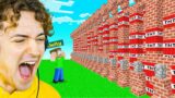BLOWING Jelly's WALL UP In Minecraft! (Bee Town)