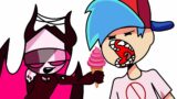 Boyfriend eats Sarv's ice cream. Friday Night Funkin Animation.