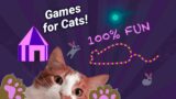 CAT GAMES Hunt Rabbit LASER CHASER Sparkling Rat Light ENTERTAINMENT Video for Cats ONLY to Watch TV