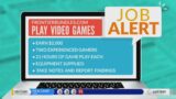CBS 17 Job Alert – Getting paid to play video games