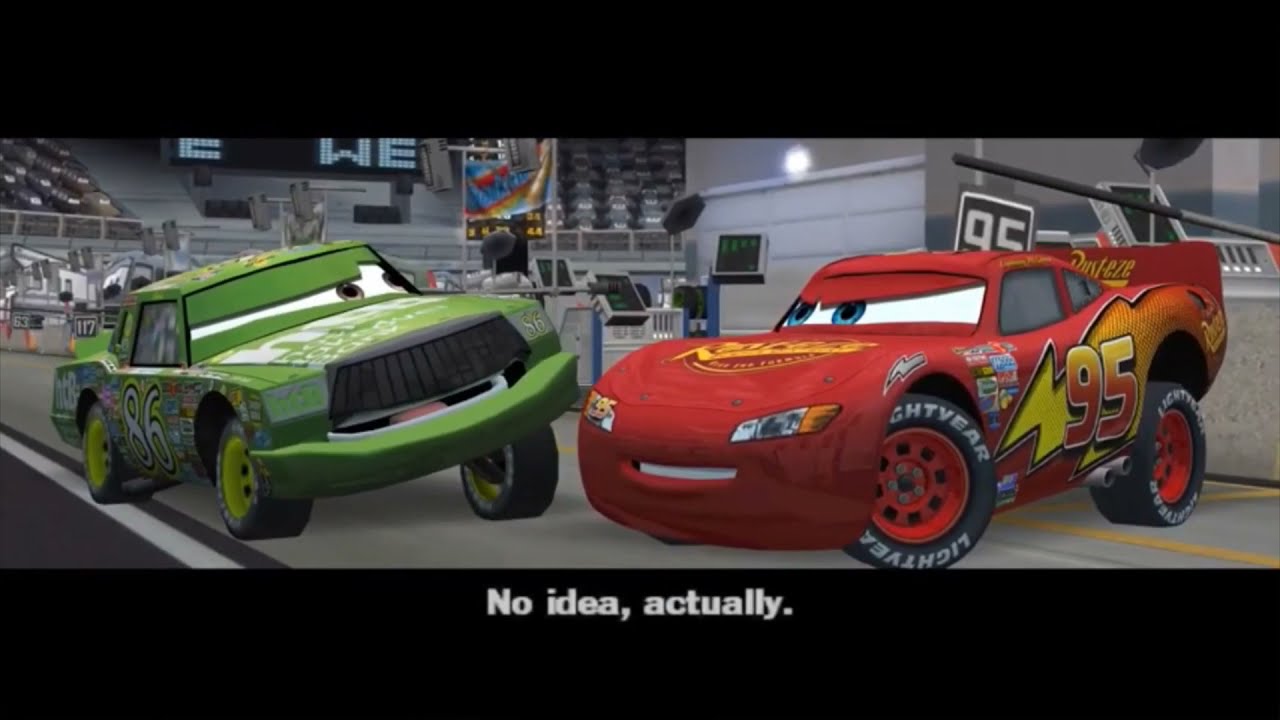 cars the video game piston cup race