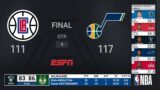 Clippers @ Jazz WCSF Game 2 | NBA Playoffs on ESPN Live Scoreboard