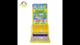 Coin operated children rainbow spinner video lottery game machine