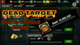 Dead Target Rank up Unlimited Hack Video Games Yt Garo Gamer #deadtarget