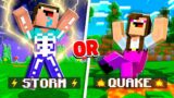 EXTREME Would You Rather vs Noob1234 & Girl1234! – Minecraft