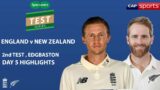 England vs New Zealand – Day 5 Highlights – 2nd Test | Specsavers Test Series 2021 – CRICKET 19