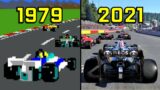 Evolution of F1 Games 1979-2021