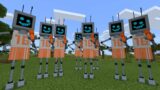 FNF Characters collection in Minecraft Part 1